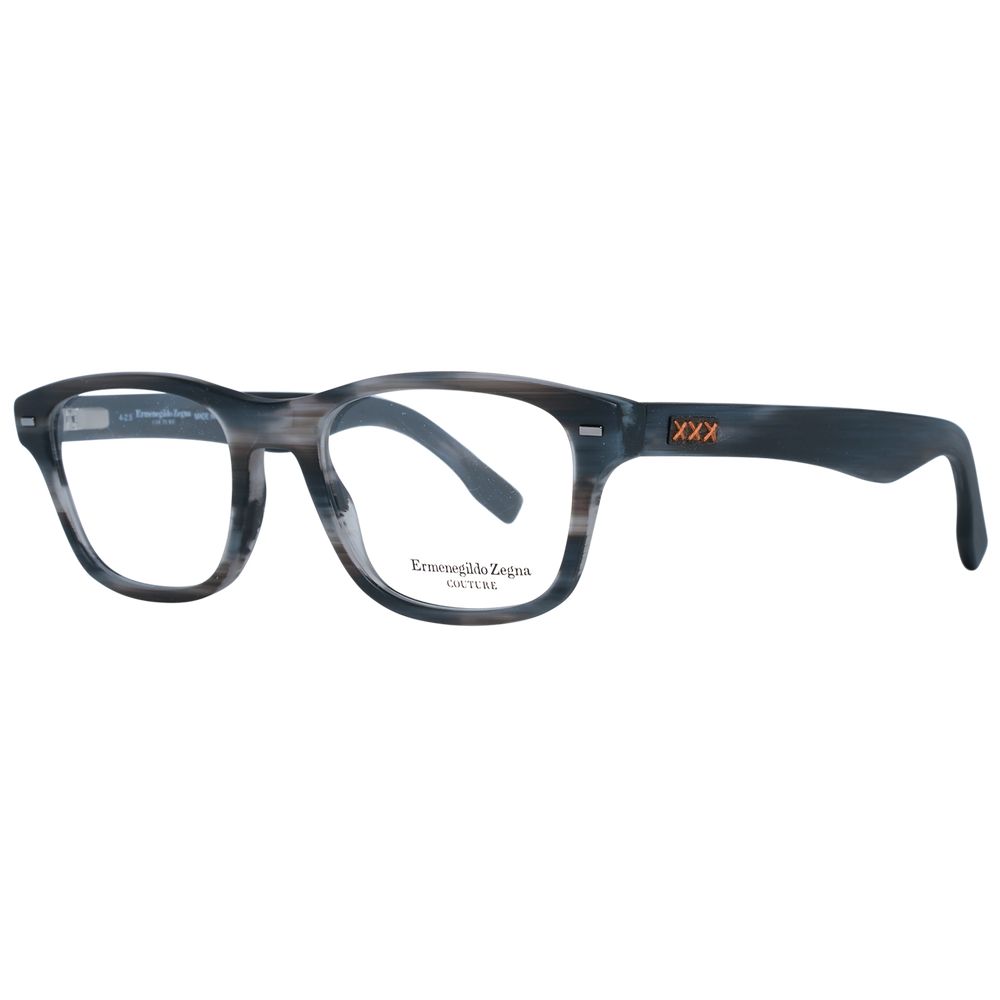 Monture de lunettes pour homme grise Ermenegildo Zegna