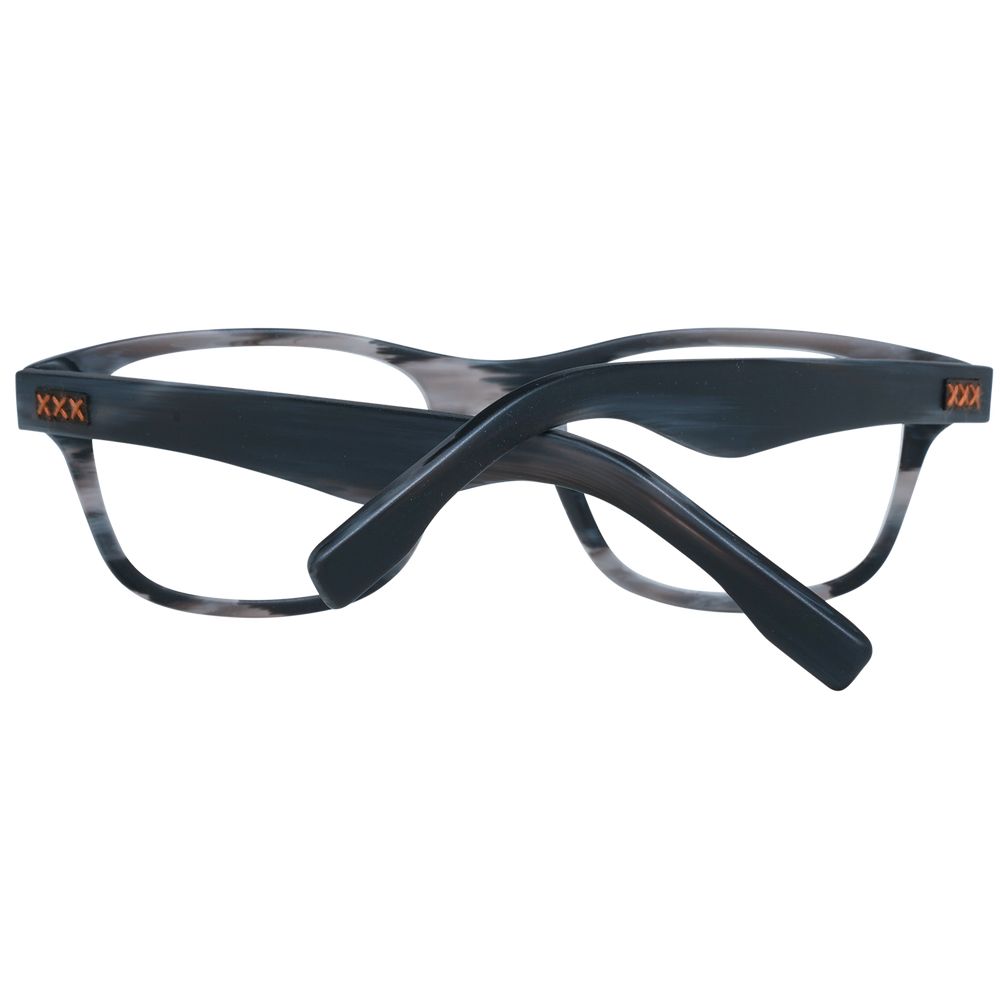 Monture de lunettes pour homme grise Ermenegildo Zegna