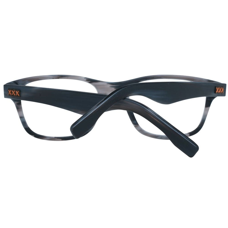 Monture de lunettes pour homme grise Ermenegildo Zegna