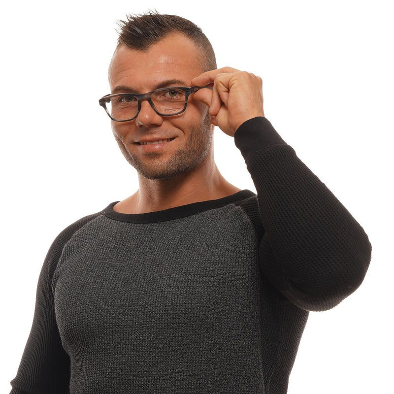 Monture de lunettes pour homme grise Ermenegildo Zegna