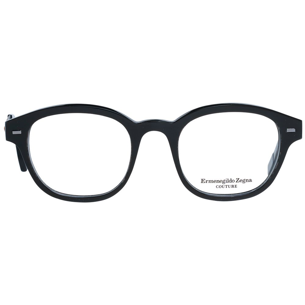 Monture de lunettes pour homme noire Ermenegildo Zegna