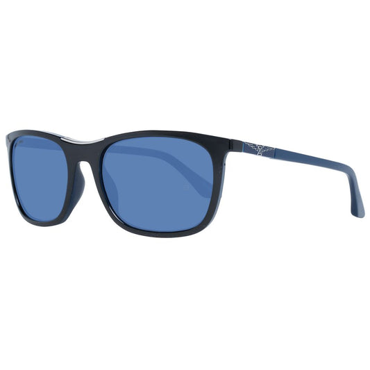 Lunettes de soleil pour homme Longines, noires