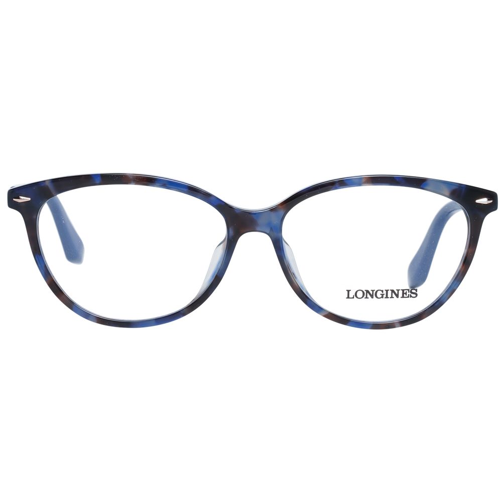 Longines Blue Cat Eye Women Glasses Frame