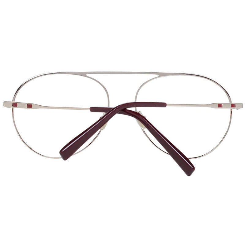 Tod's Red Women Glasses Frame - Elegant Aviator Style