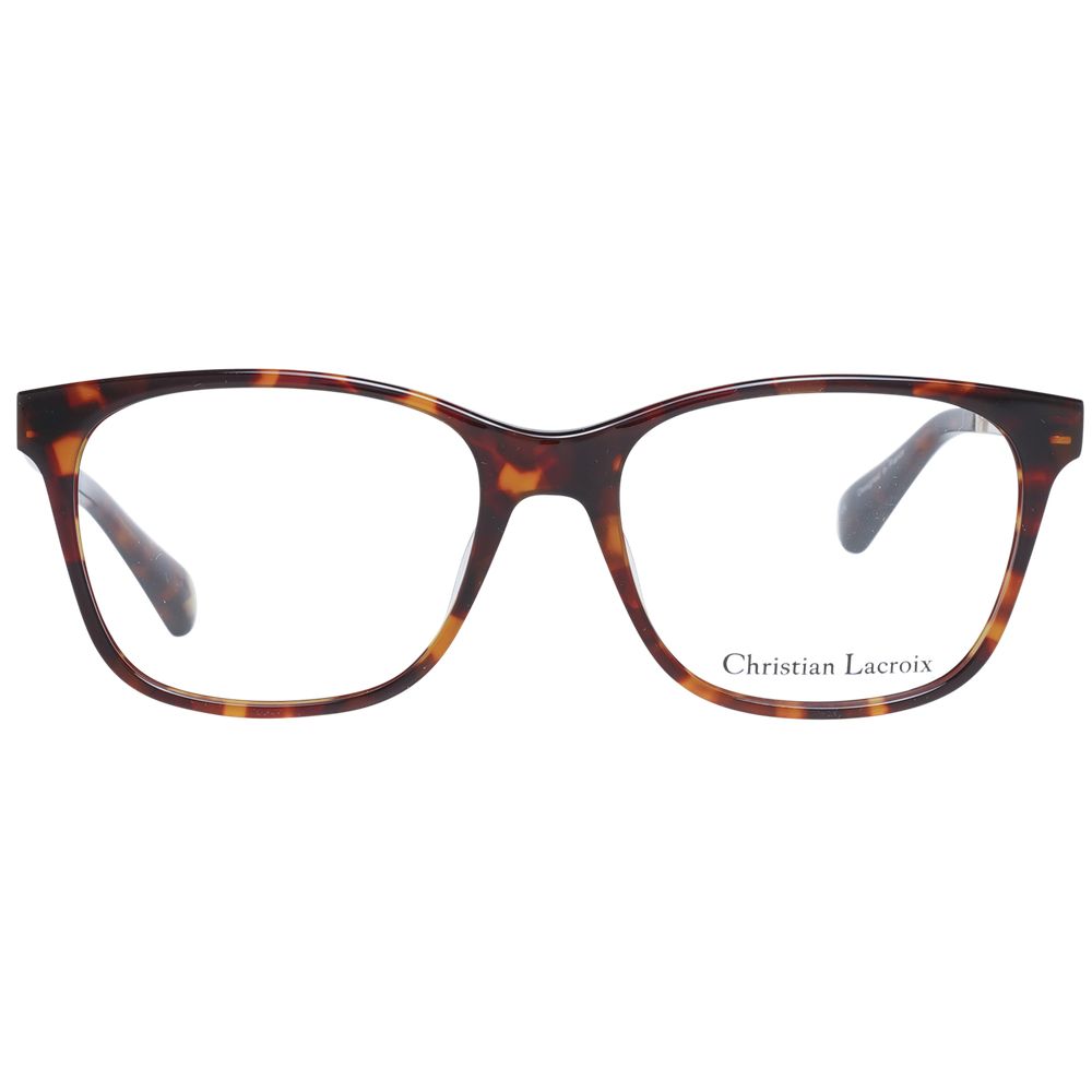 Monture de lunettes pour femme, marron, Christian Lacroix