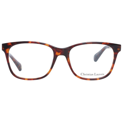 Monture de lunettes pour femme, marron, Christian Lacroix