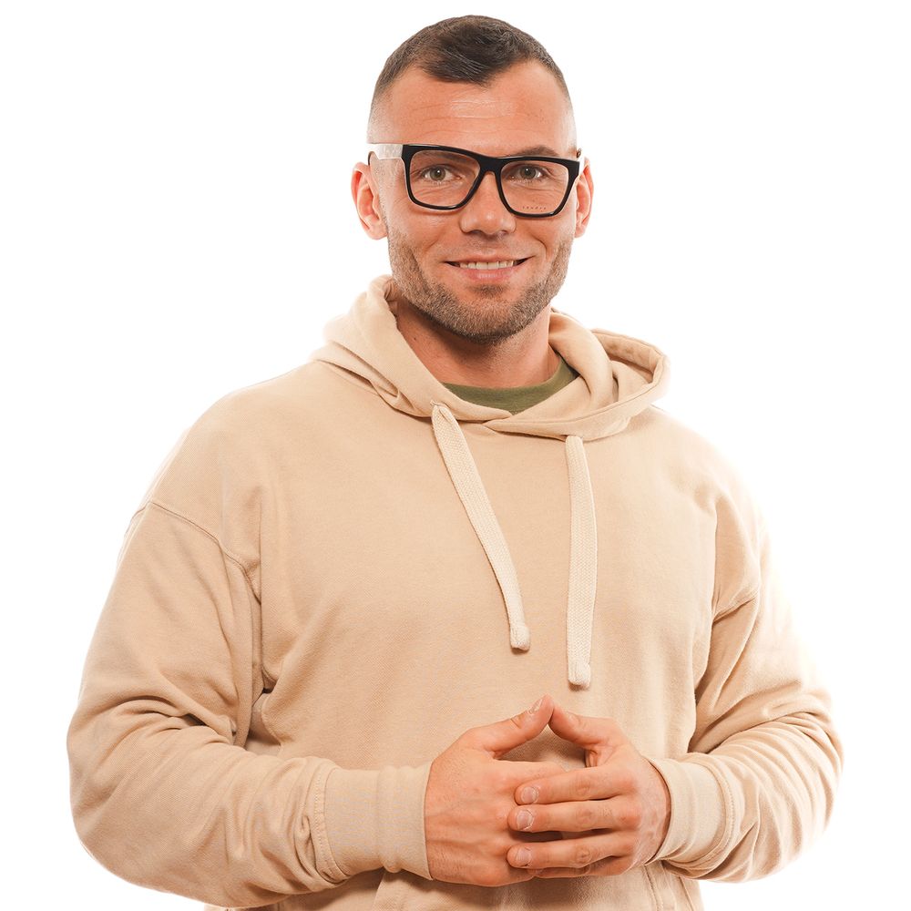 Sandro Zwart Heren Brilmontuur