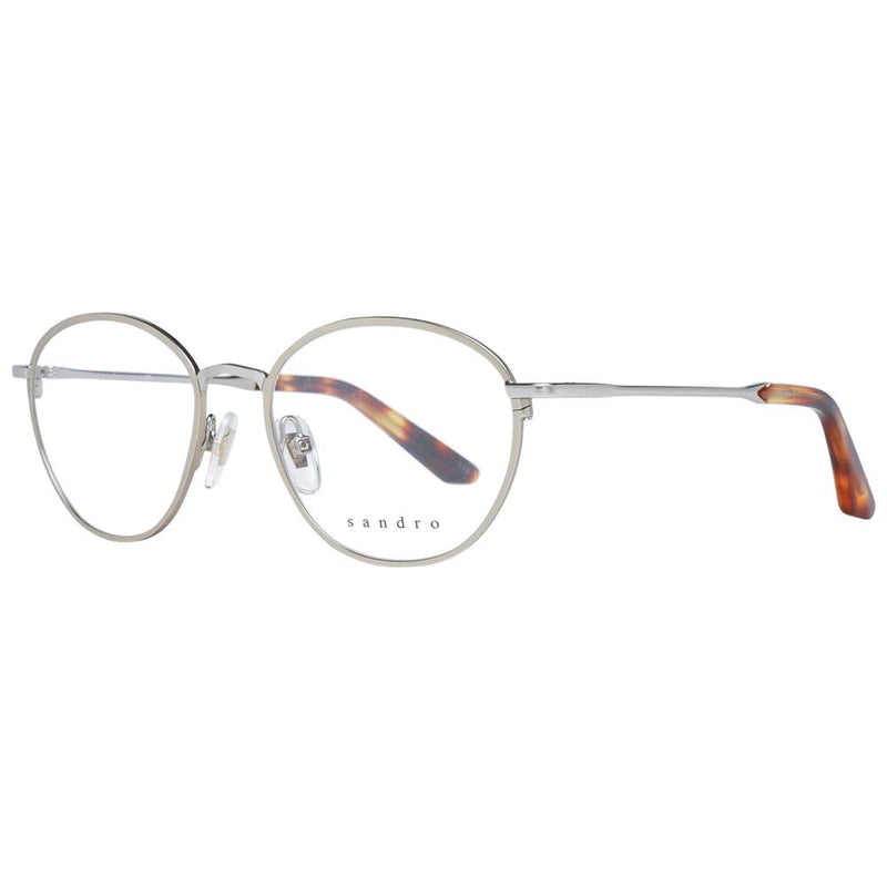 Sandro Silver Women Glasses Frame - Elegant Round Design