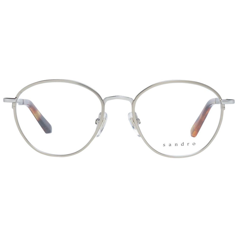 Sandro Silver Women Glasses Frame - Elegant Round Design