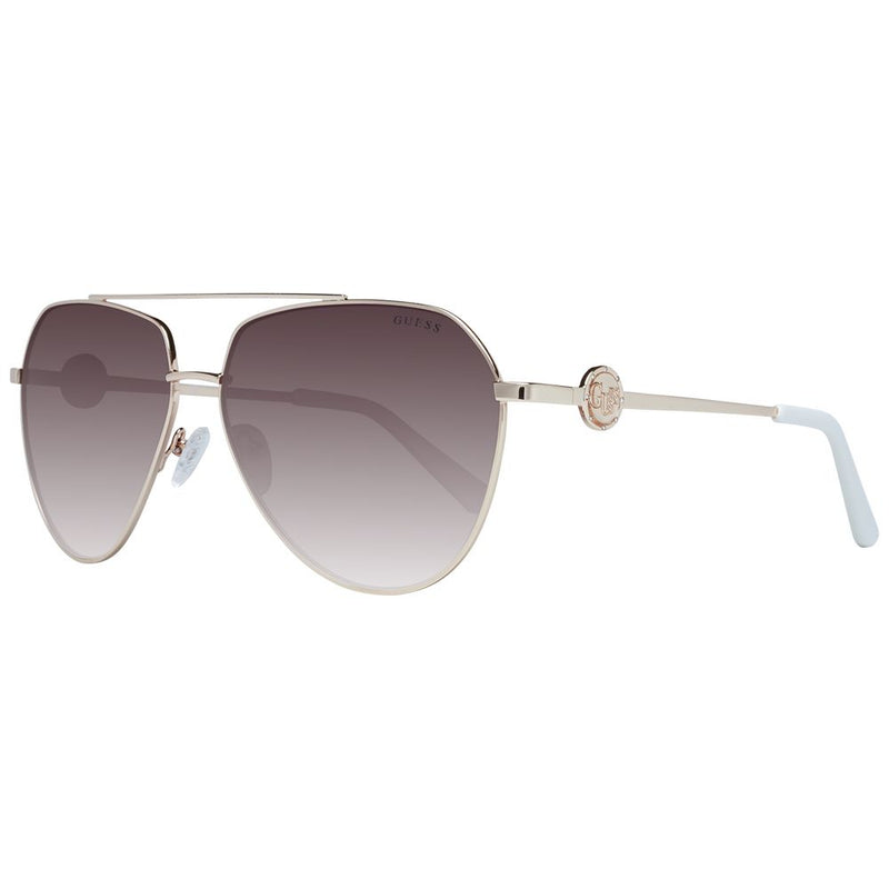 Guess Gold Women Sunglass - Aviator Style with UV Protection