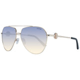 Guess Gold Women Sunglass - Chic Aviator Style with UV Protection