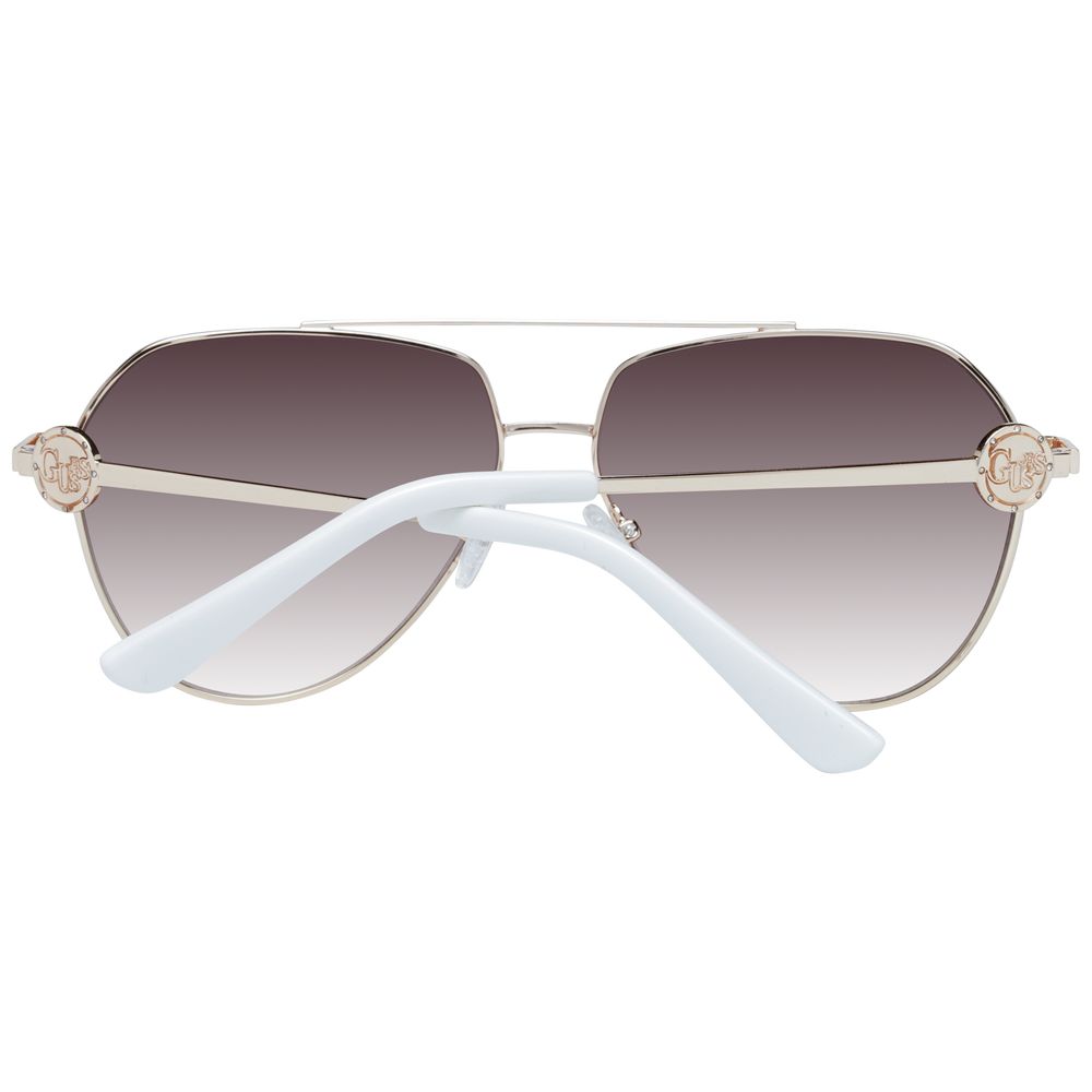 Guess Gold Women Sunglass - Aviator Style with UV Protection