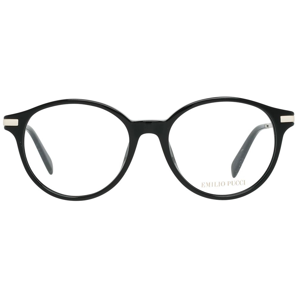 Monture de lunettes Emilio Pucci noire pour femme