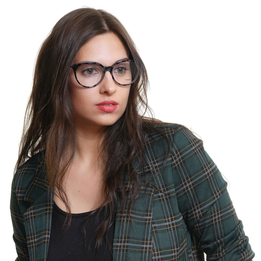 Monture de lunettes pour femme grise de Tod's
