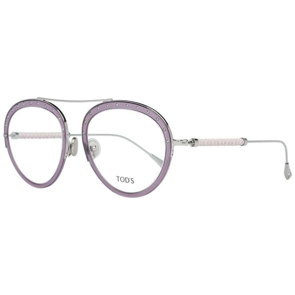 Monture de lunettes violette pour femme Tod's