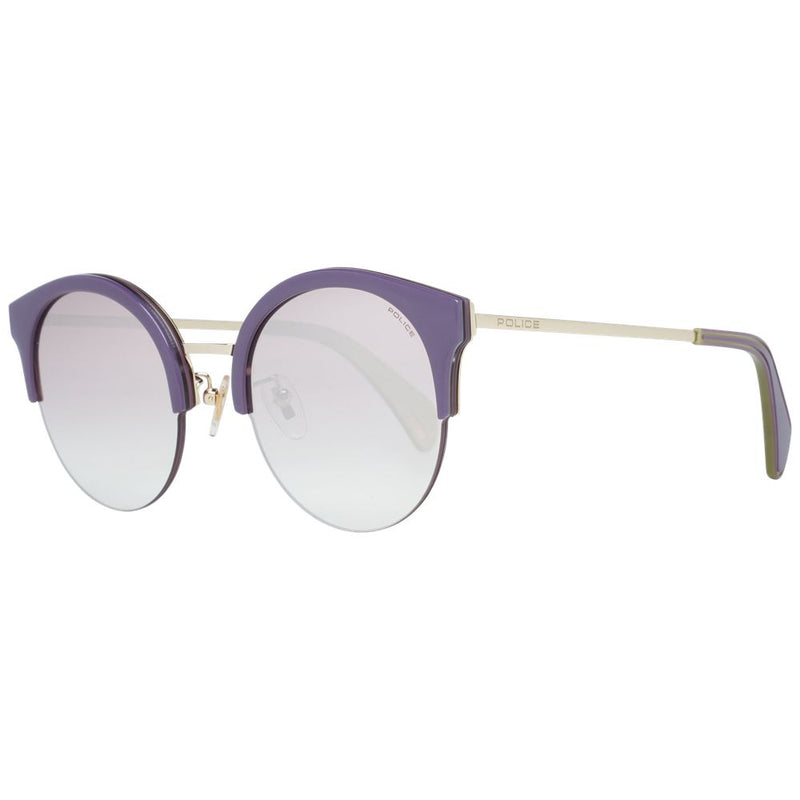 Lunettes de soleil pour femmes Police, couleur or.