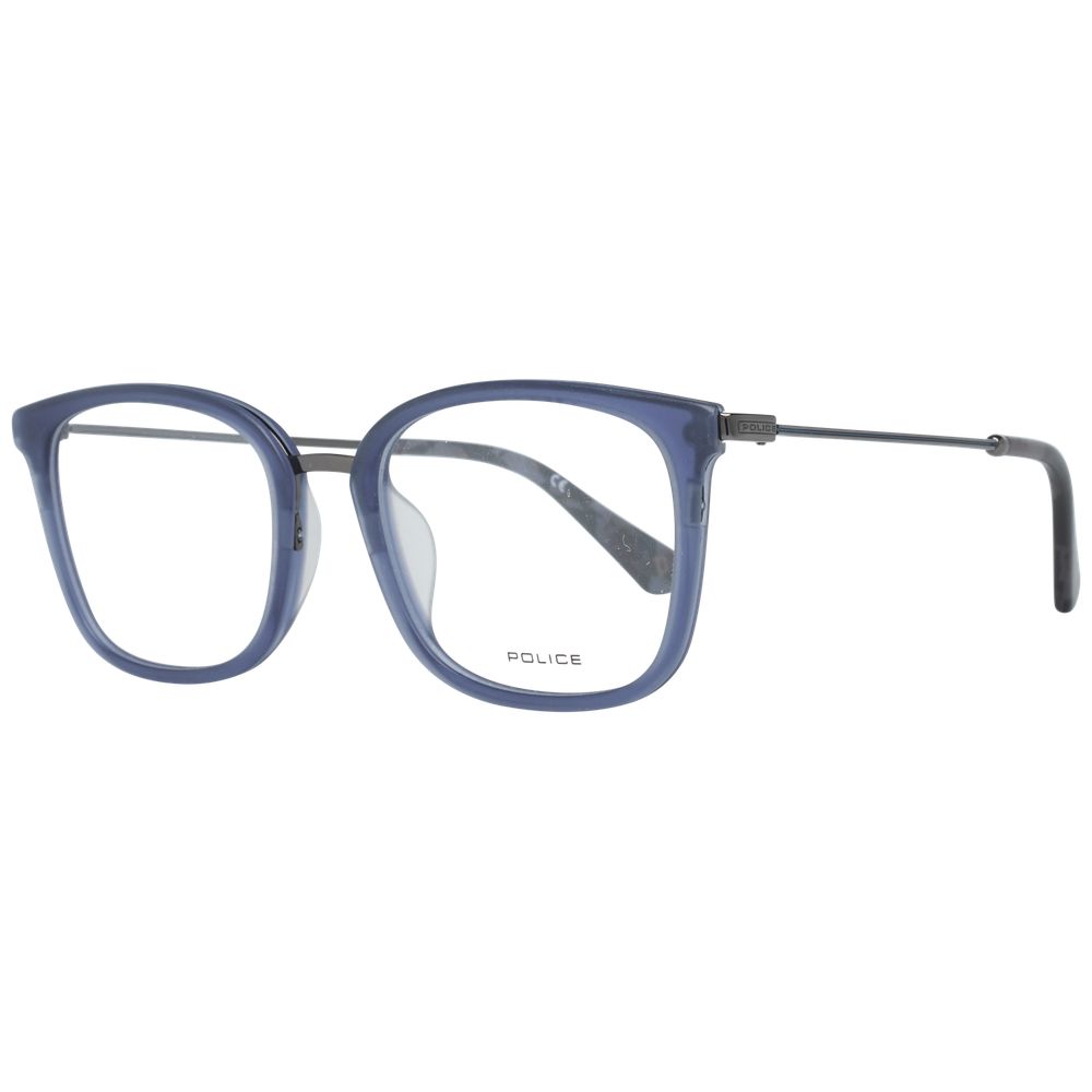 Monture de lunettes pour homme, bleu police
