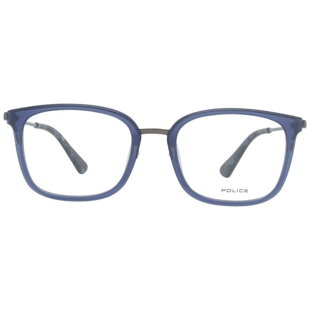 Monture de lunettes pour homme, bleu police