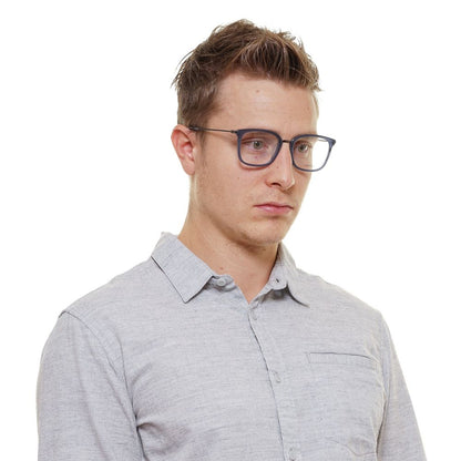 Monture de lunettes pour homme, bleu police