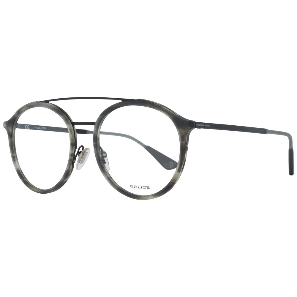 Monture de lunettes pour homme, gris Police.