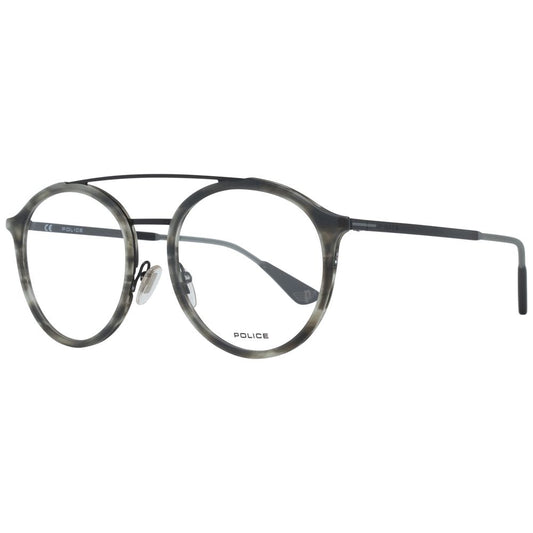 Monture de lunettes pour homme, gris Police.