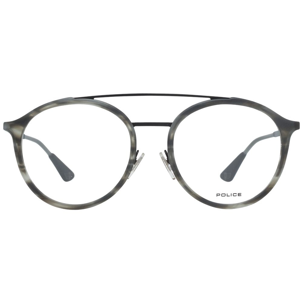 Monture de lunettes pour homme, gris Police.