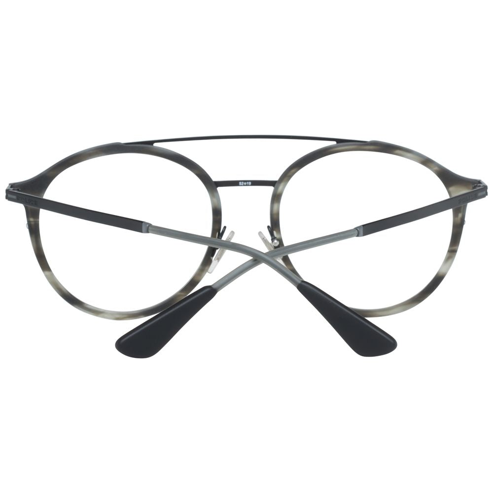 Monture de lunettes pour homme, gris Police.