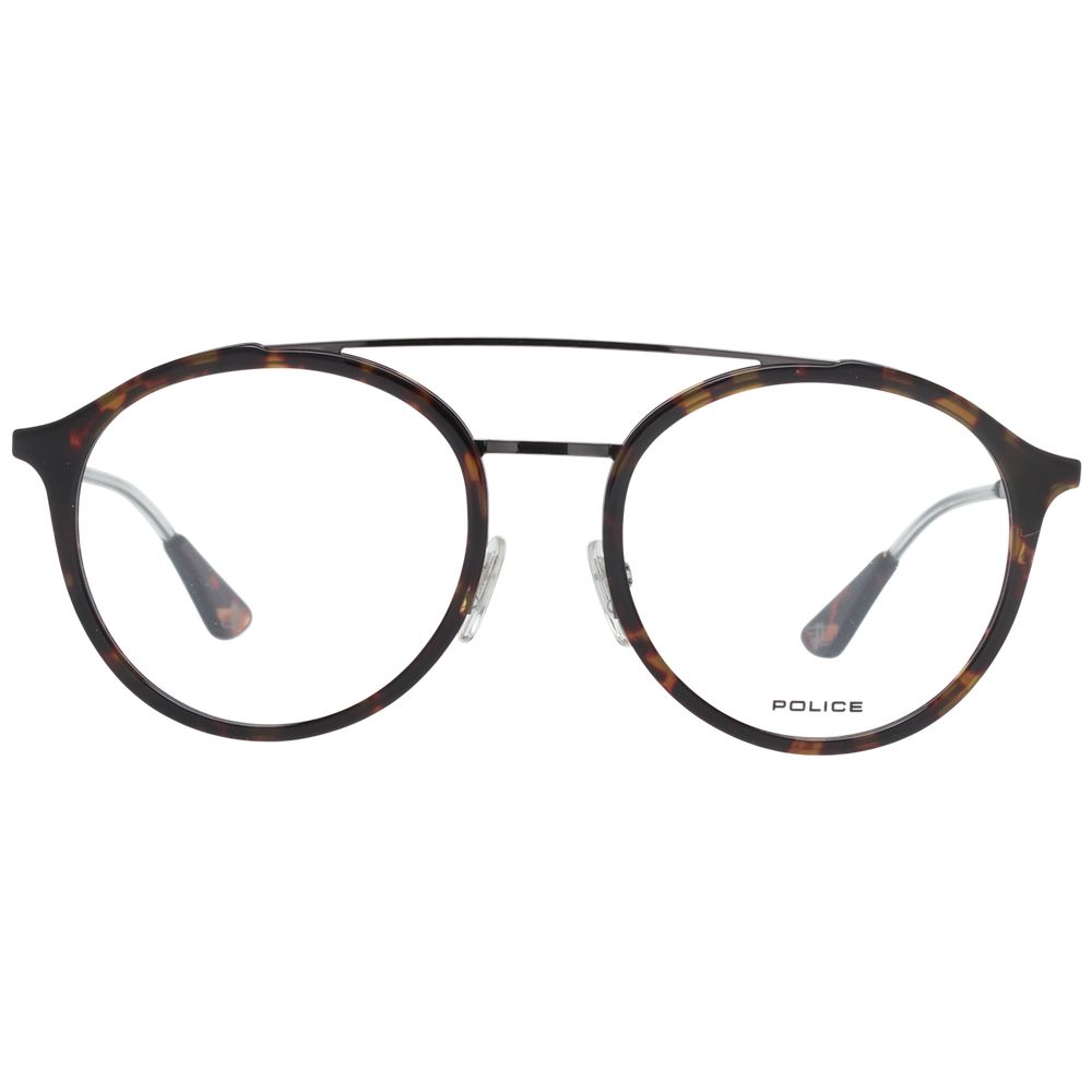 Monture de lunettes pour homme, Police, marron