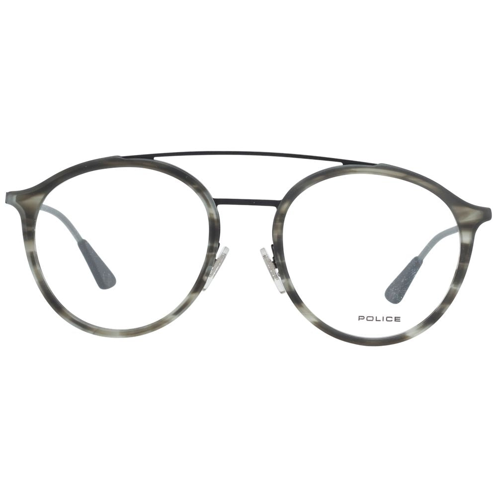 Monture de lunettes pour homme, gris Police.