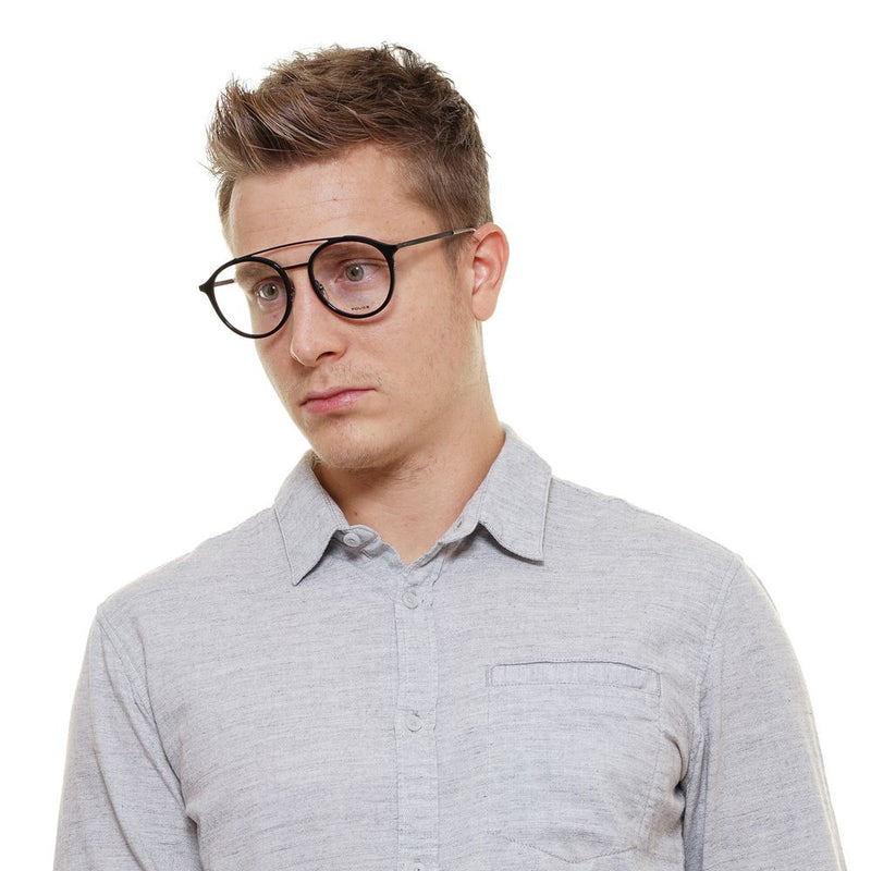 Monture de lunettes pour homme, noir, Police.