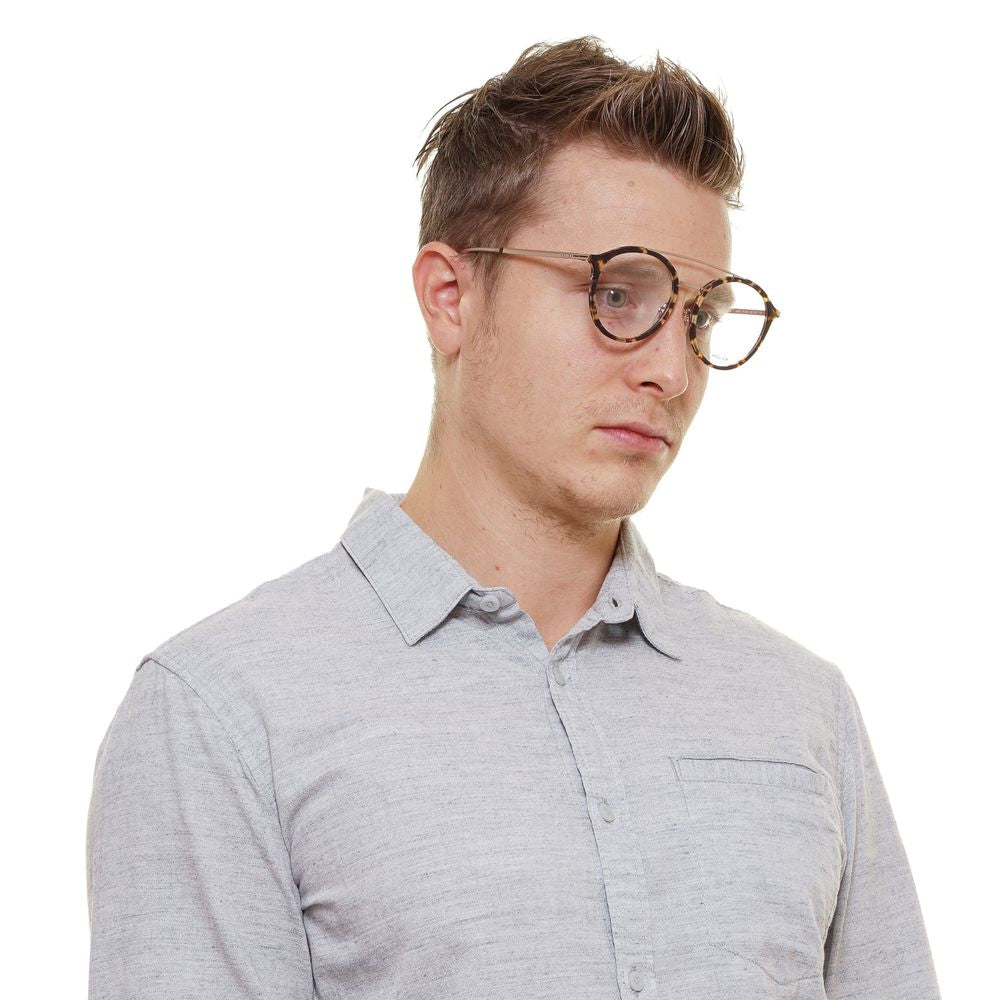 Monture de lunettes pour homme, Police, marron