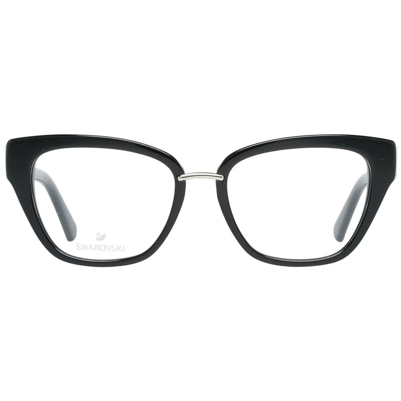 Monture de lunettes pour femme noire Swarovski