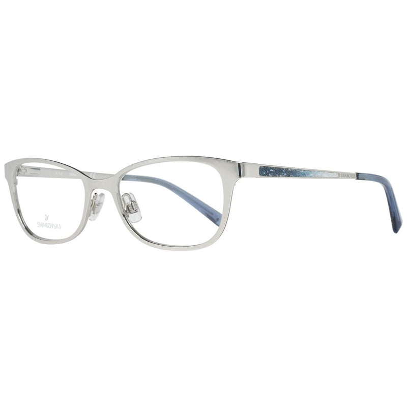 Monture de lunettes pour femme en argent Swarovski