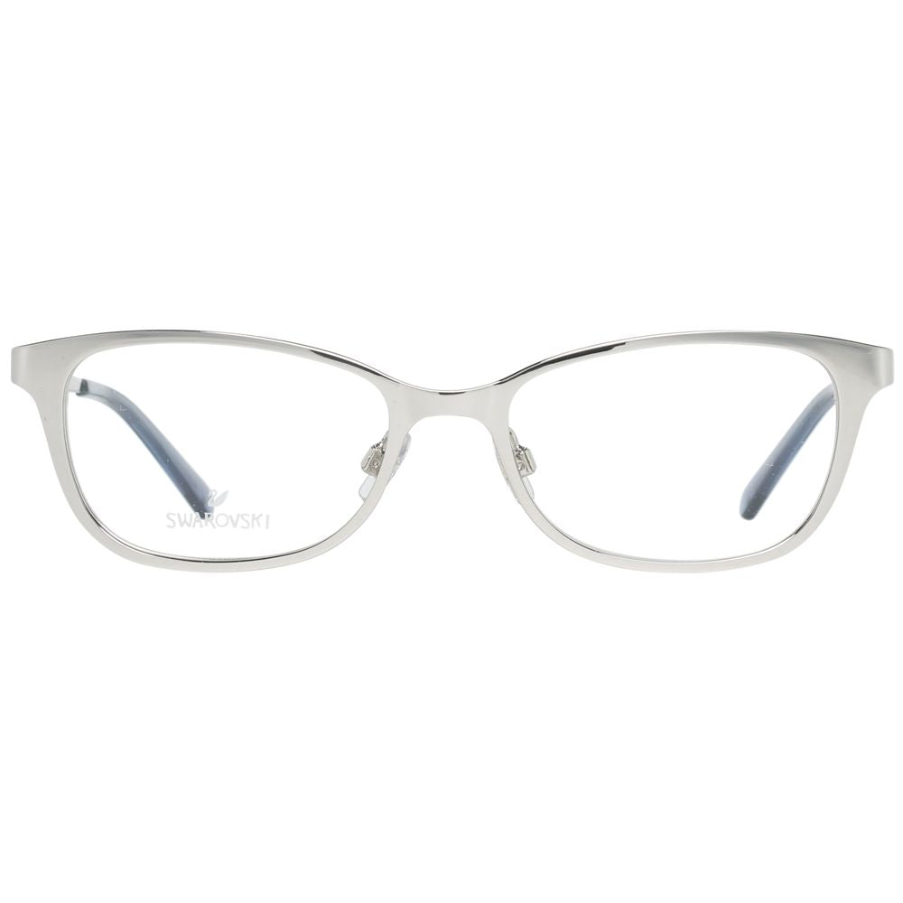 Monture de lunettes pour femme en argent Swarovski
