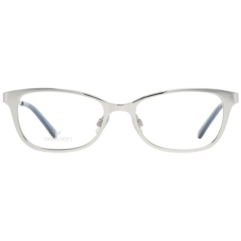 Monture de lunettes pour femme en argent Swarovski