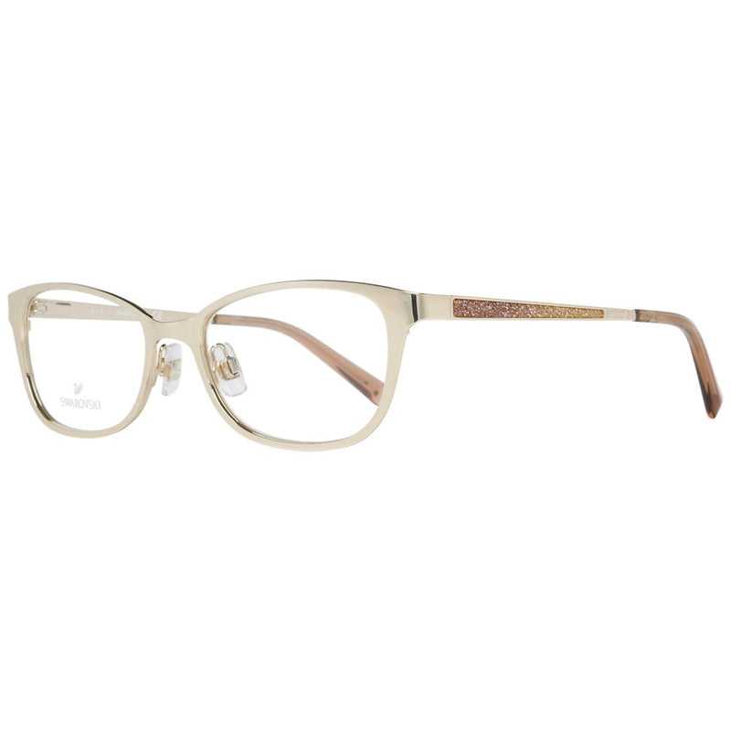 Monture de lunettes Swarovski dorée pour femme