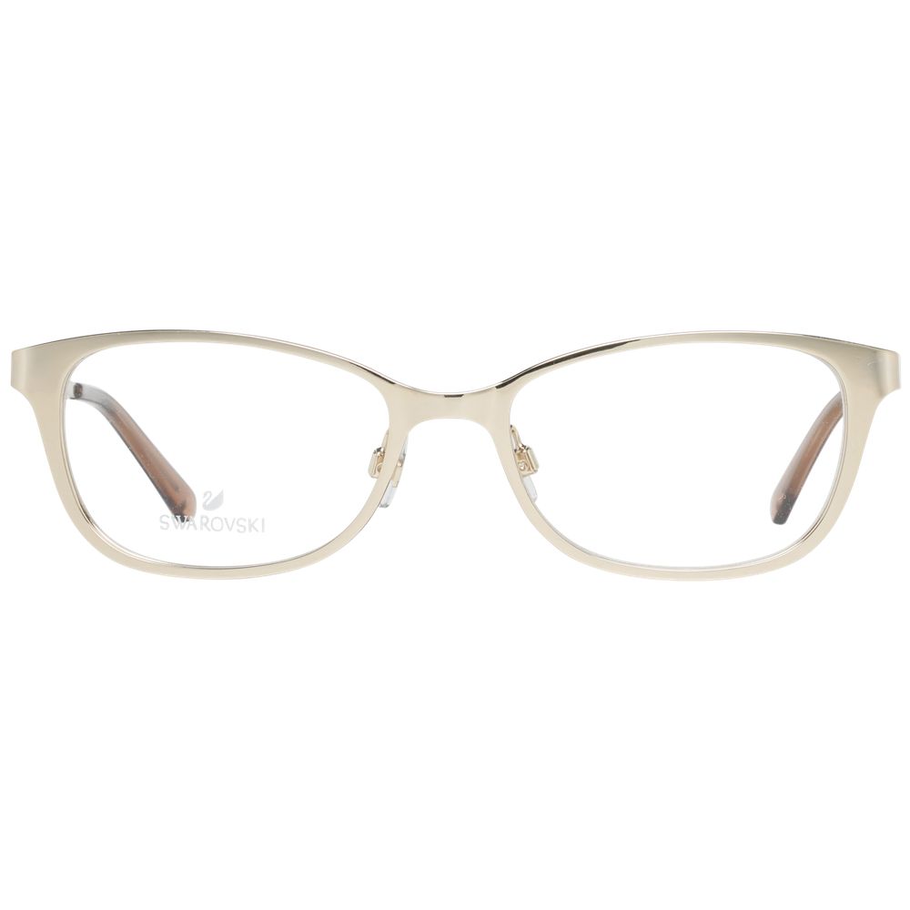 Monture de lunettes Swarovski dorée pour femme