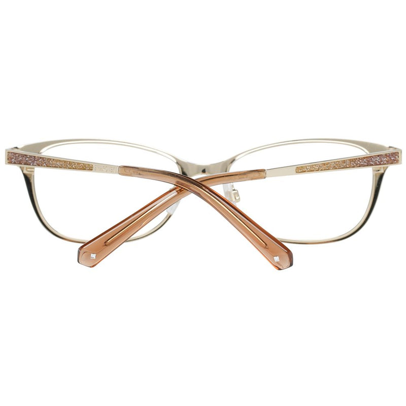 Monture de lunettes Swarovski dorée pour femme