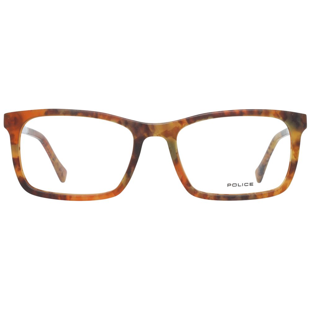 Monture de lunettes pour homme, Police, marron