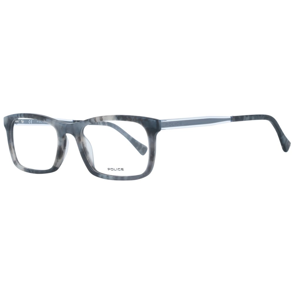 Monture de lunettes pour homme, gris Police.