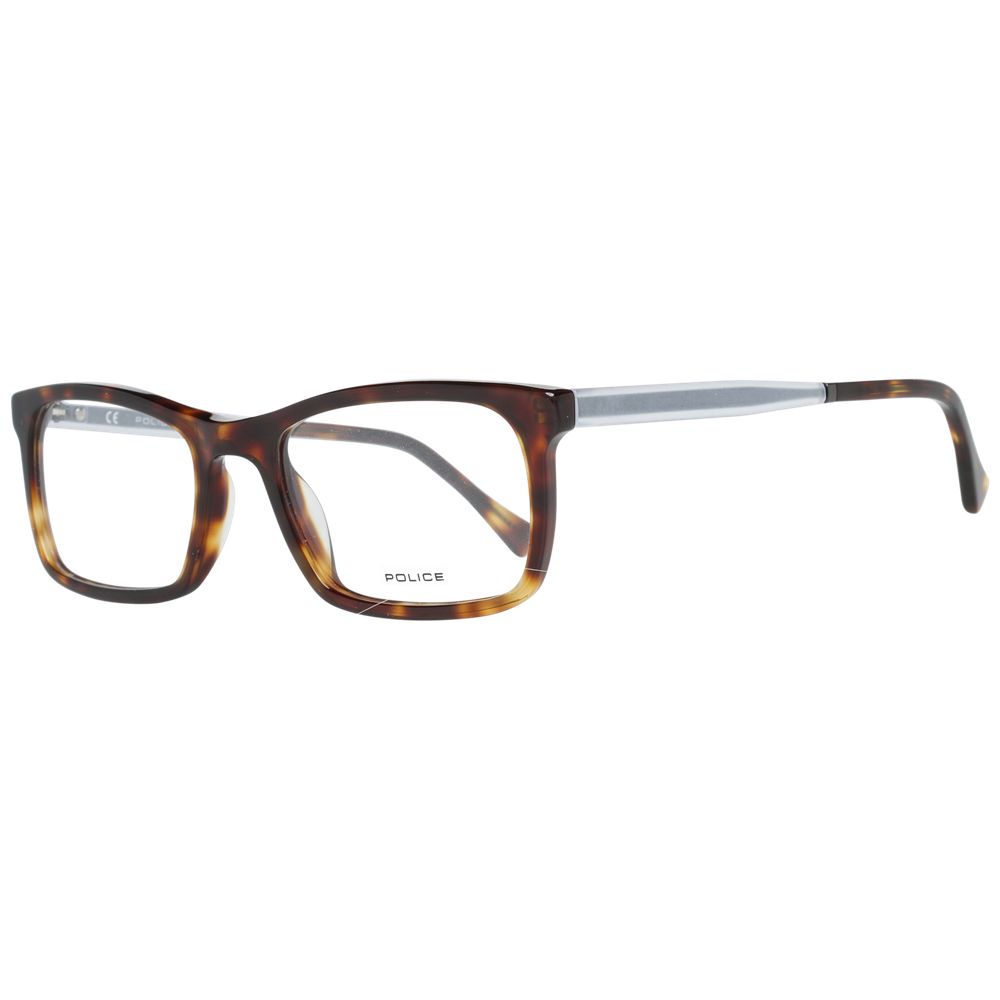 Monture de lunettes pour homme, Police, marron