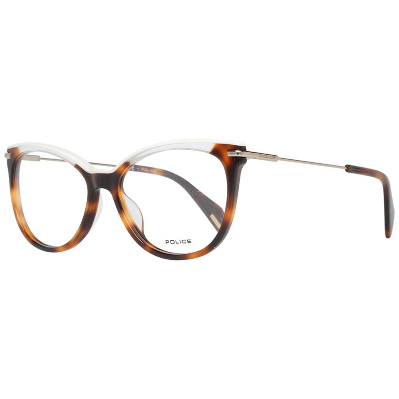 Monture de lunettes pour femmes Police, couleur marron