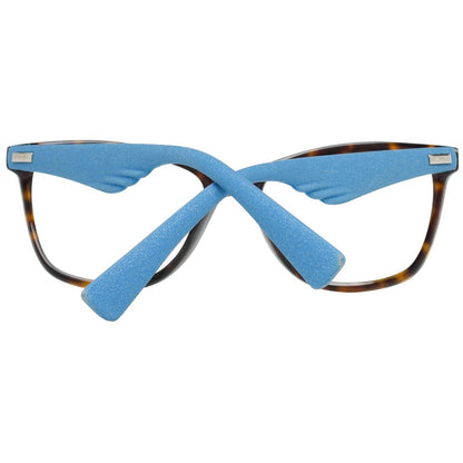 Monture de lunettes pour femmes Police, couleur marron