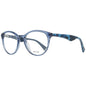 Monture de lunettes pour femmes, bleu Police.