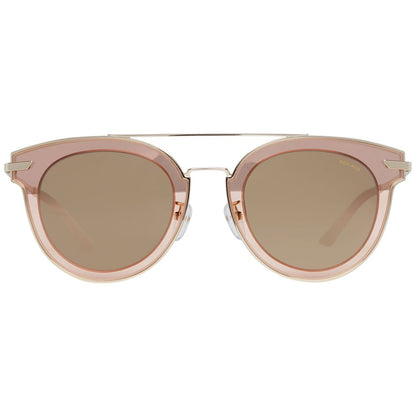 Lunettes de soleil pour homme Police, monture or rose