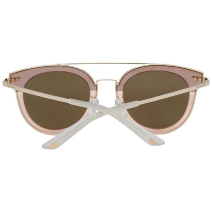 Lunettes de soleil pour homme Police, monture or rose