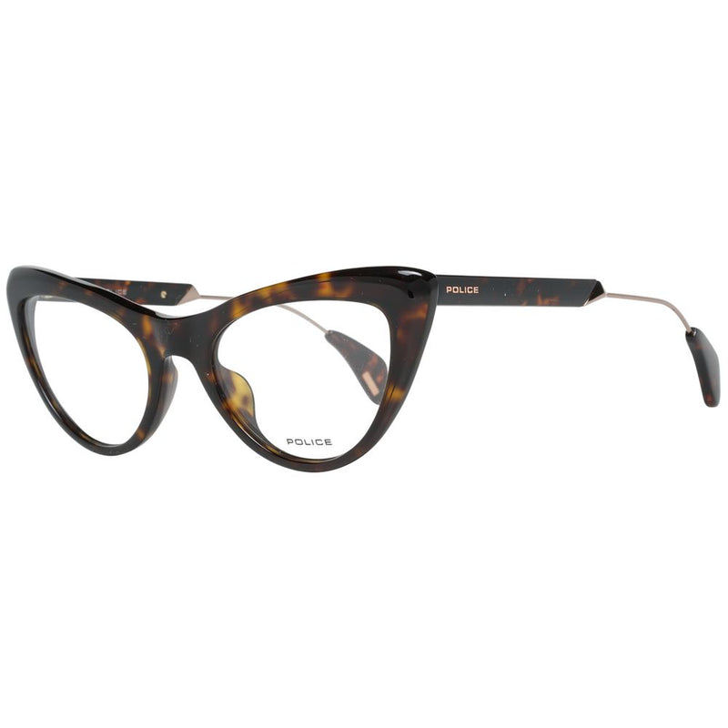Monture de lunettes pour femmes Police, couleur marron