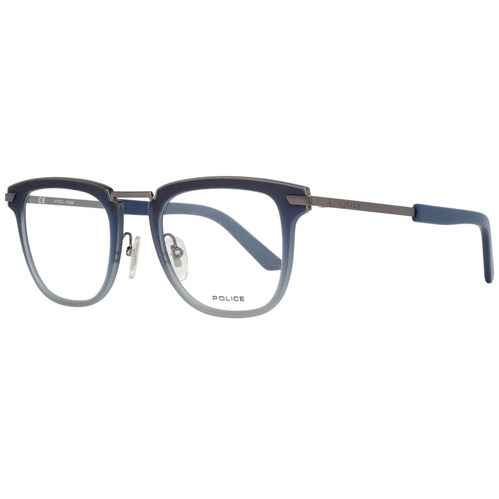 Monture de lunettes pour homme, bleu police