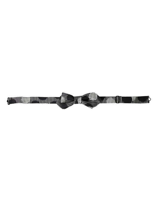 Dolce &amp; Gabbana Multicolor Zijden Polka Dot Verstelbare Hals Heren Papillon Strik
