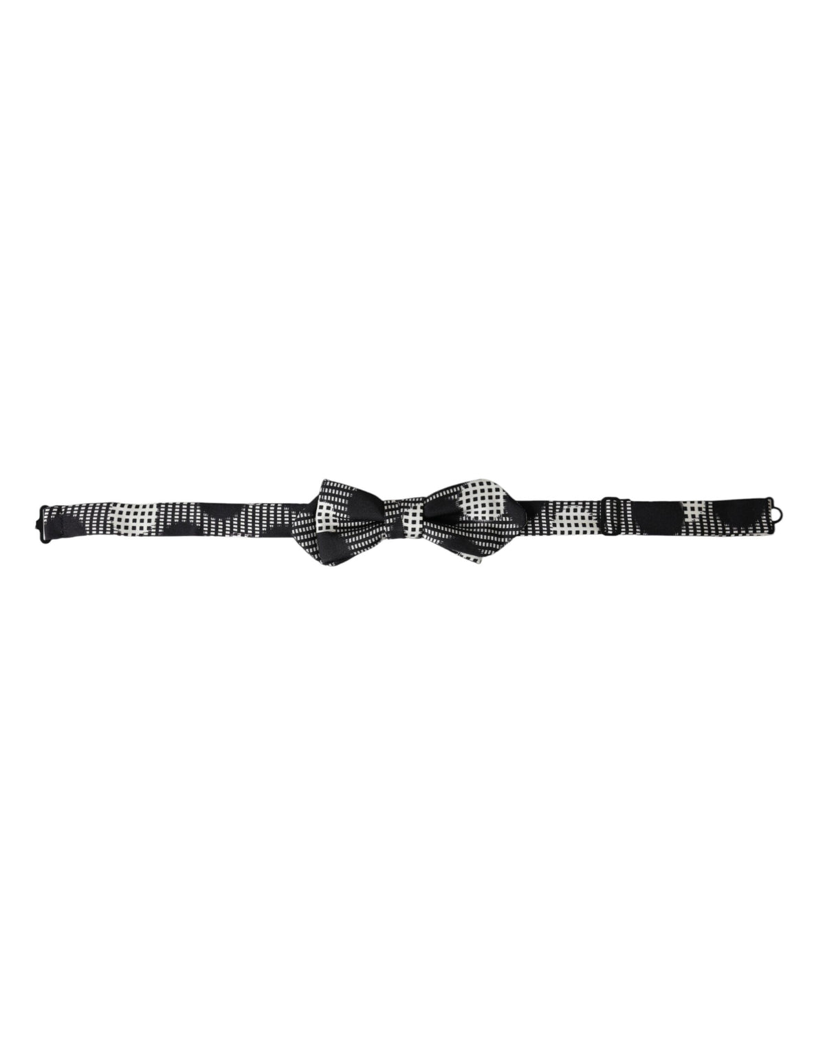Nœud papillon papillon réglable en soie multicolore à pois Dolce &amp; Gabbana pour homme
